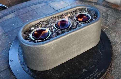 Oval Fire Bowl